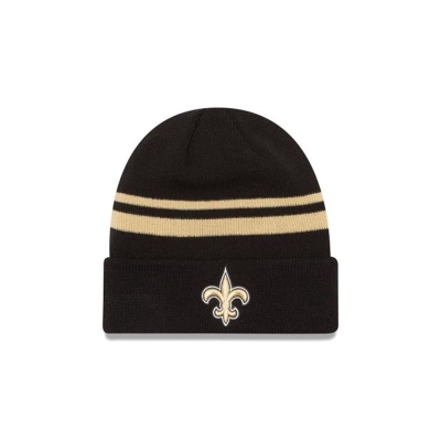 New Orleans Saints Gorra | New Era NFL Cuff Knit Beanie Mexico - Negros